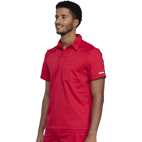 Поло мужское Cherokee WW615, красный, M
