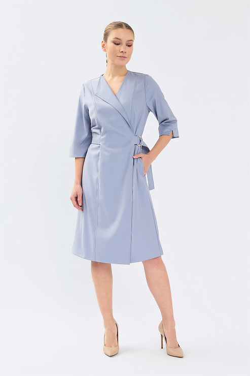 Халат-платье Тезис TZ150, серый, 52