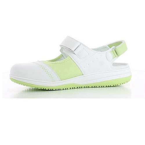Туфли OXYPAS SALMA, женские, белый/зеленый, 39