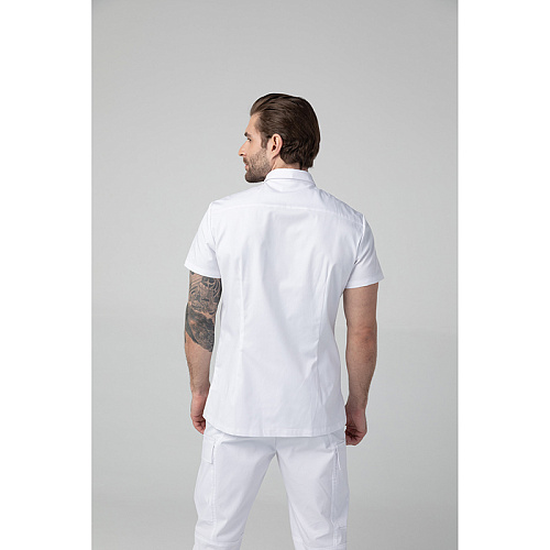 Рубашка мужская Dr. Nice, белый, 48