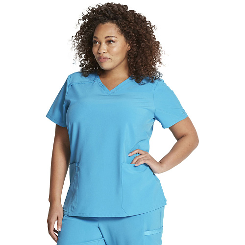 Топ женский Dickies DK615, бирюзовый, 2XL