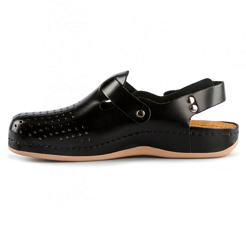 Тапочки-сабо Леон 701М, мужские, черный, 41