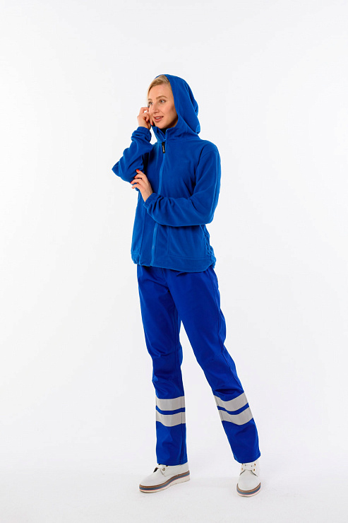 Толстовка женская «Скорая Помощь», василек, 44-46