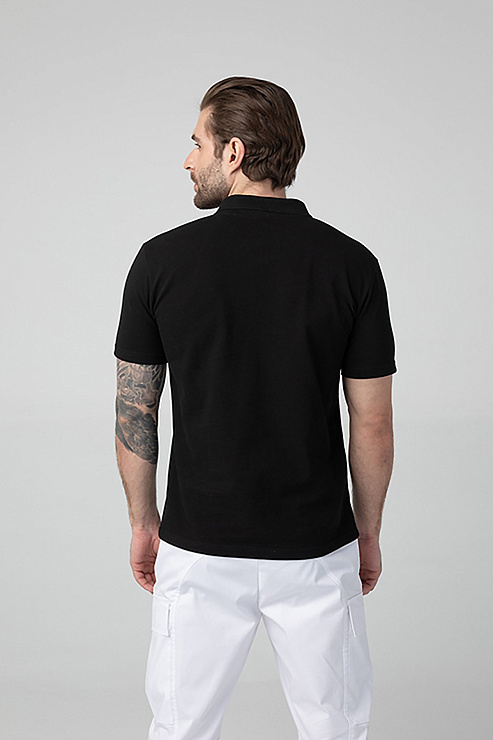 Поло мужское Dr. Nice, черный, 52