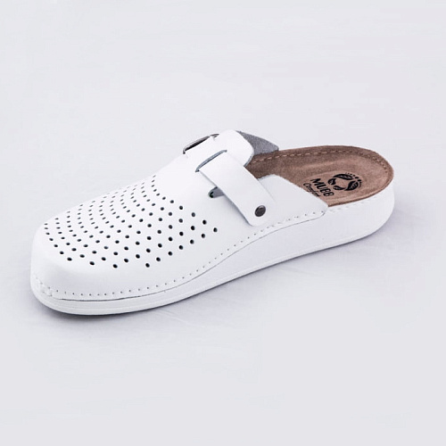 Сабо MUBB Comfort 34001, мужские, белый, 46