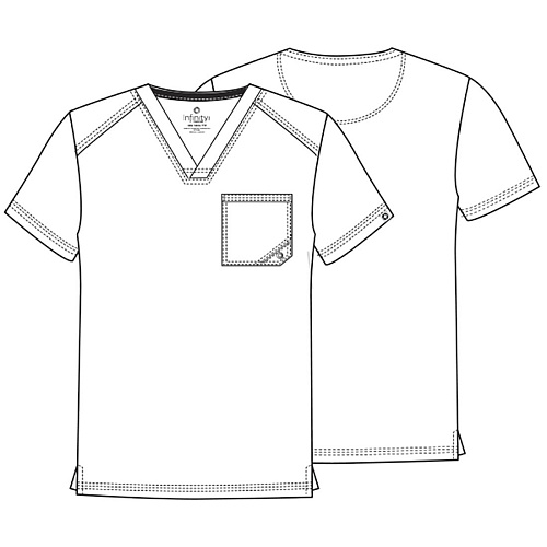 Топ мужской Cherokee CK902, синий/фиолетовый, 2XL