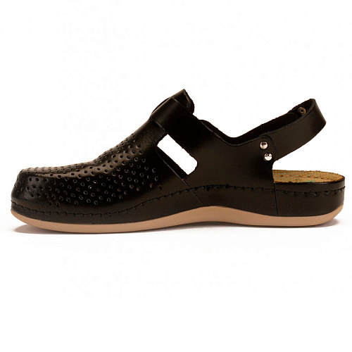 Тапочки-сабо Леон 951, женские, черные, 36