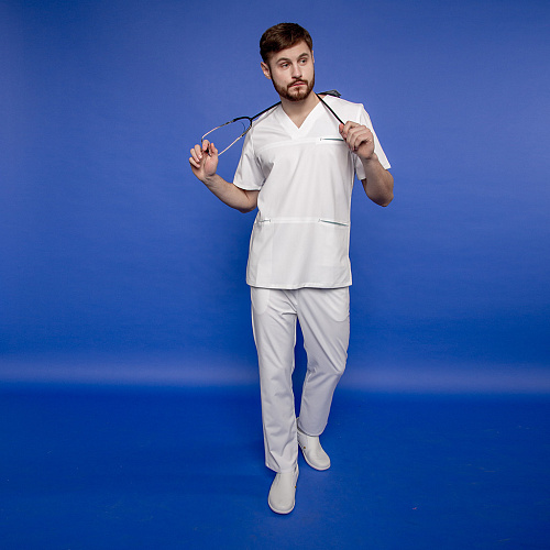 Туника мужская 257 Tennessee, R150 белый, 3XL