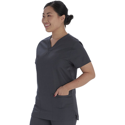 Топ унисекс Cherokee VT501C, тёмно-серый, L