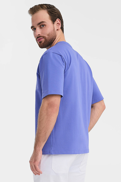 Футболка мужская Тезис TZ510, сиреневый, 46-48