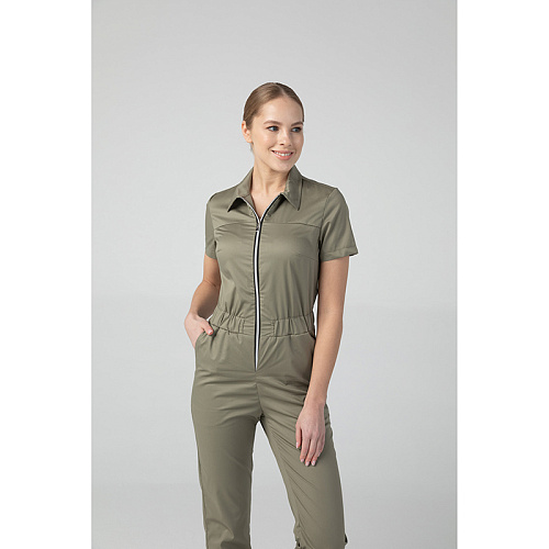 Комбинезон женский Dr. Nice, оливковый, 44