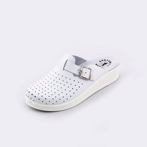 Сабо Fratelli BABB ANATOMICO MEDICO D-06, женские, белый, 37