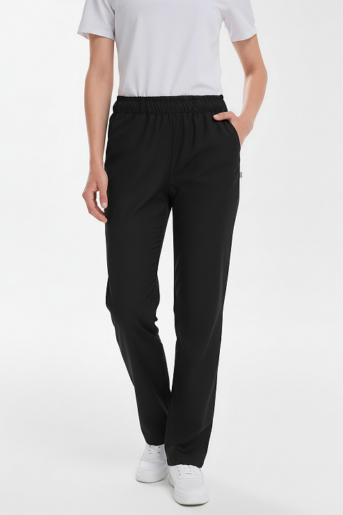 Брюки женские Тезис TZ315, черный, 46