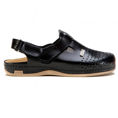 Тапочки-сабо Леон 701М, мужские, черный, 41