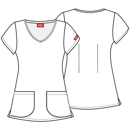 Топ женский Dickies DK852, ленивец с сердцем, XS