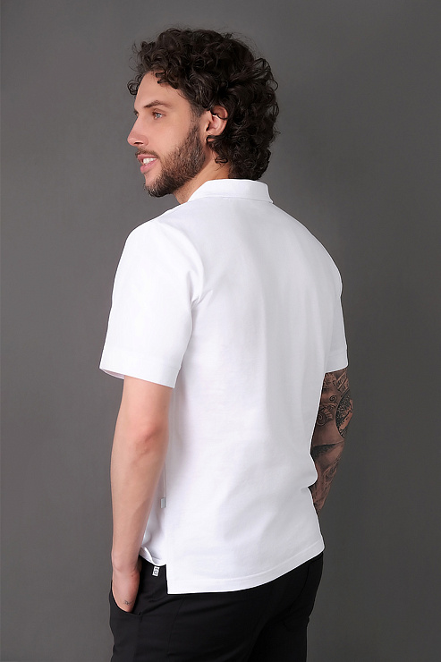 Поло мужское Тезис TZ550, белый, 52