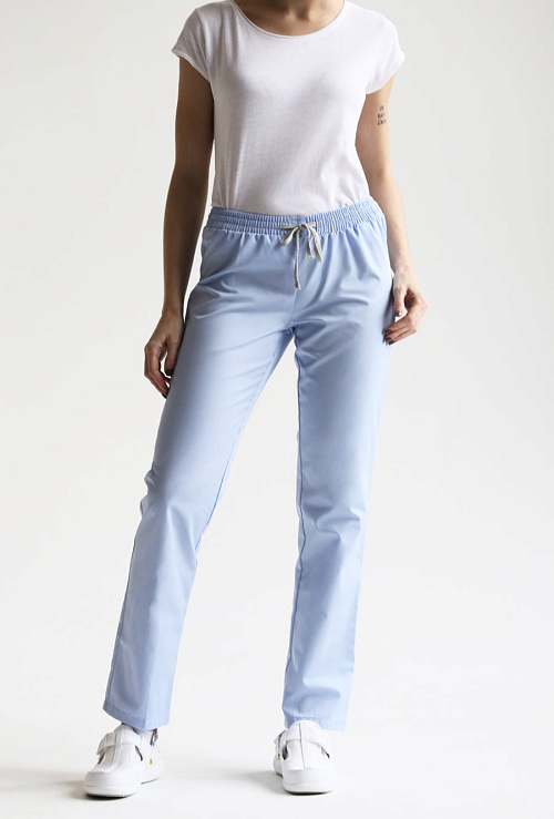 Брюки женские «Комфорт», голубой, 42