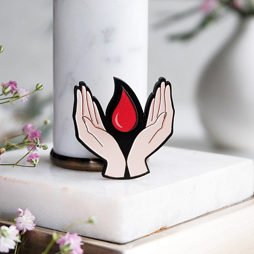 Значок "Капелька крови"