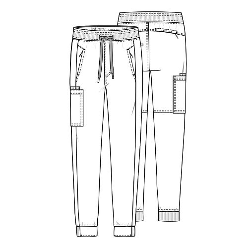 Брюки мужские Cherokee CK004A, серый, XL