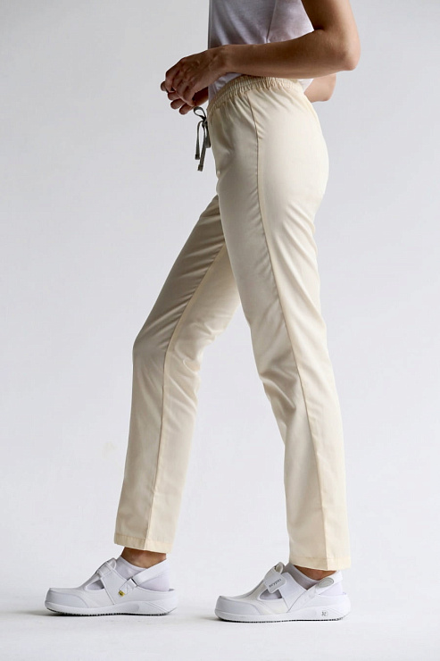 Брюки женские «Комфорт», крем, 46