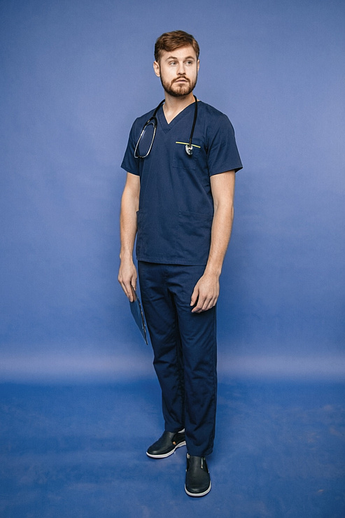 Туника мужская 245 Vermont, R156 тёмно-синий, 3XL