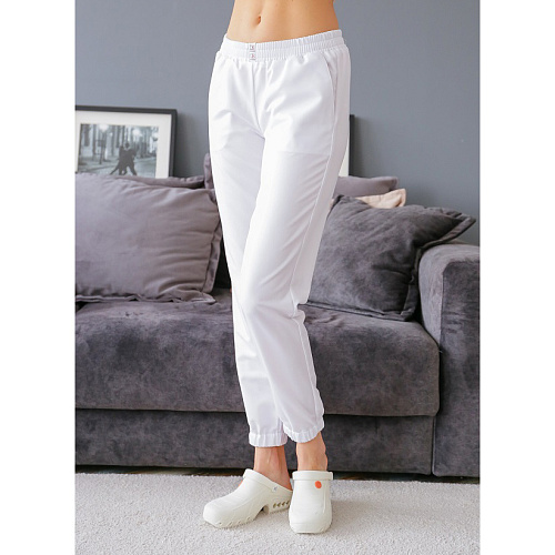 Брюки женские «Релакс», белые, 42