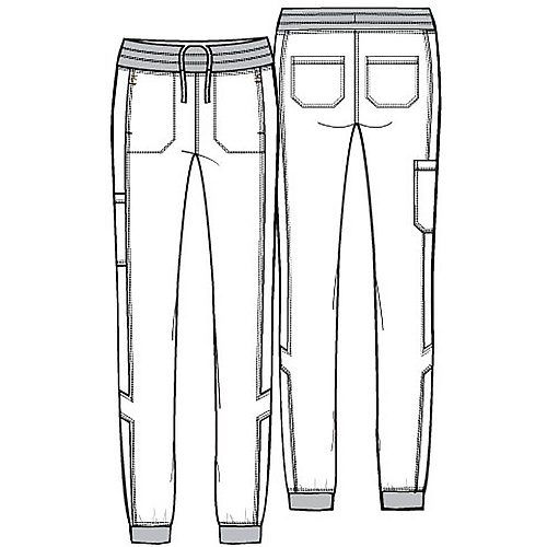 Брюки женские Cherokee CKK071, голубой, S