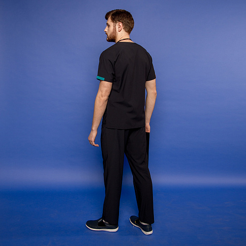 Брюки мужские, R156 тёмно-синий, S