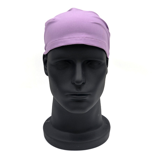 Шапочка однотонная, R139 пастельный фиолетовый