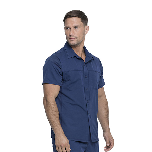 Рубашка мужская Dickies DK820, синий, L