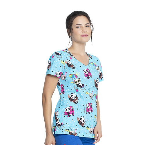 Топ женский Dickies DK700, с пандами, XS