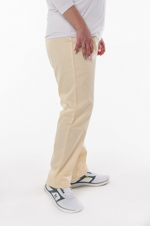 Брюки женские «Комфорт», крем, 46