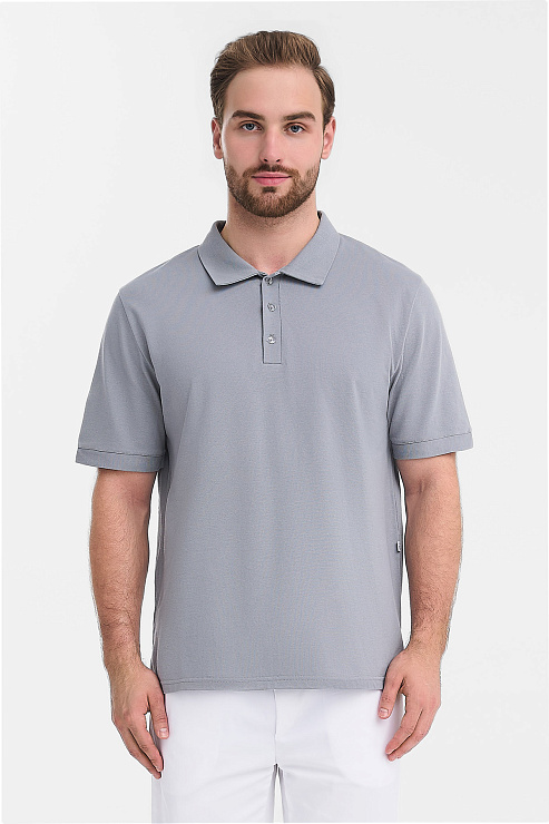 Поло мужское Тезис TZ550, серый, 48