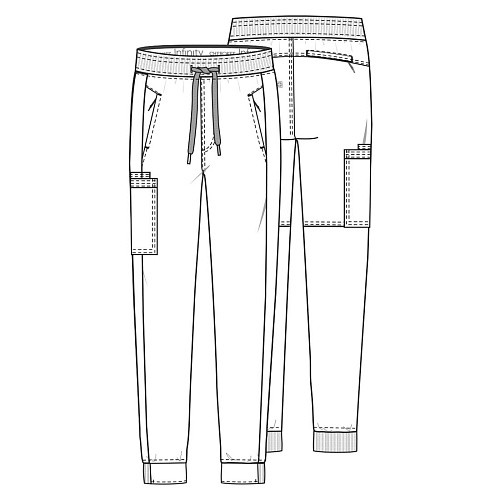 Брюки мужские Cherokee CK200A, синий, M