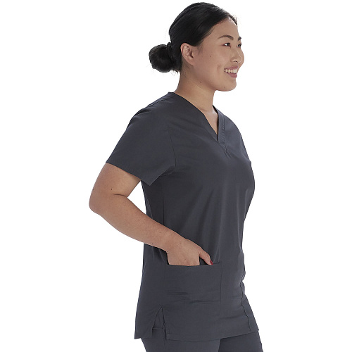 Топ унисекс Cherokee VT501C, тёмно-серый, L