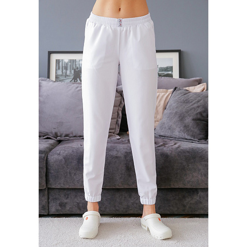 Брюки женские «Релакс», белые, 42