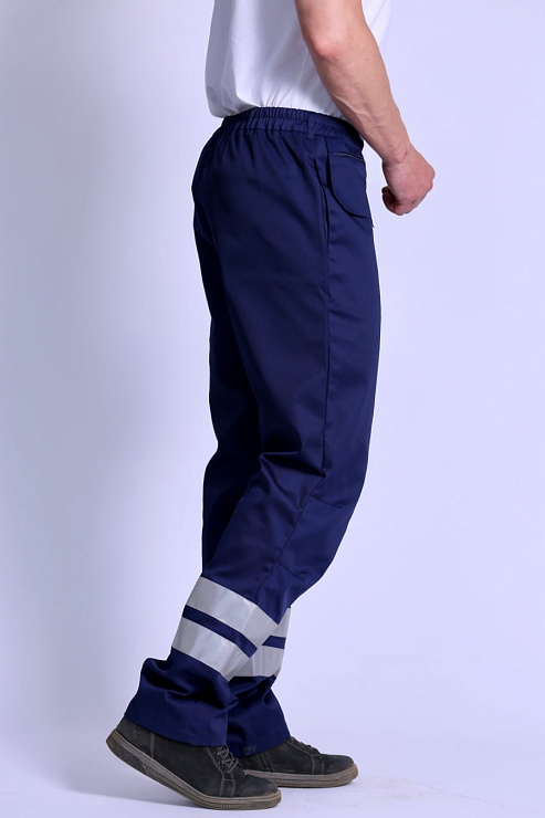 Брюки мужские «Скорая Помощь», темно-синий, 56-58