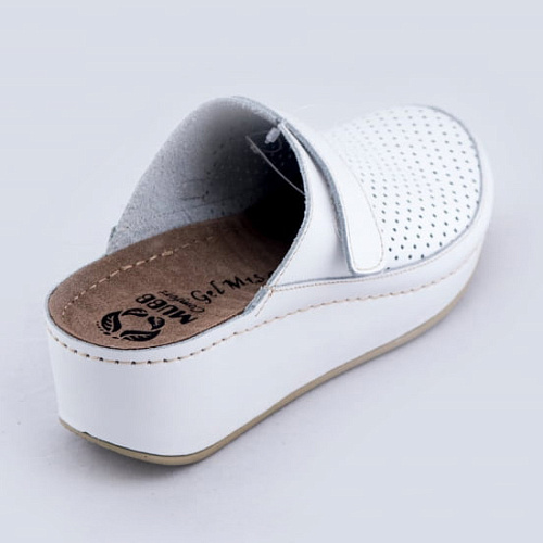 Сабо MUBB Comfort Gel Massage 6001, женские, белый, 41