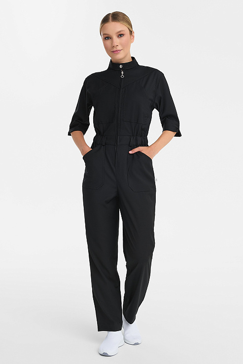 Комбинезон женский Тезис TZ490, черный, 50