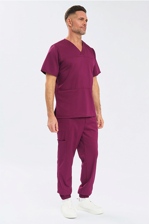 Туника мужская Тезис TZ600, винный, 48
