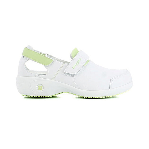 Туфли OXYPAS SALMA, женские, белый/зеленый, 38