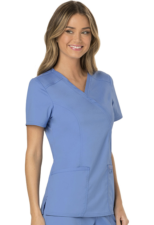 Топ женский Cherokee WW610, голубой, XXS