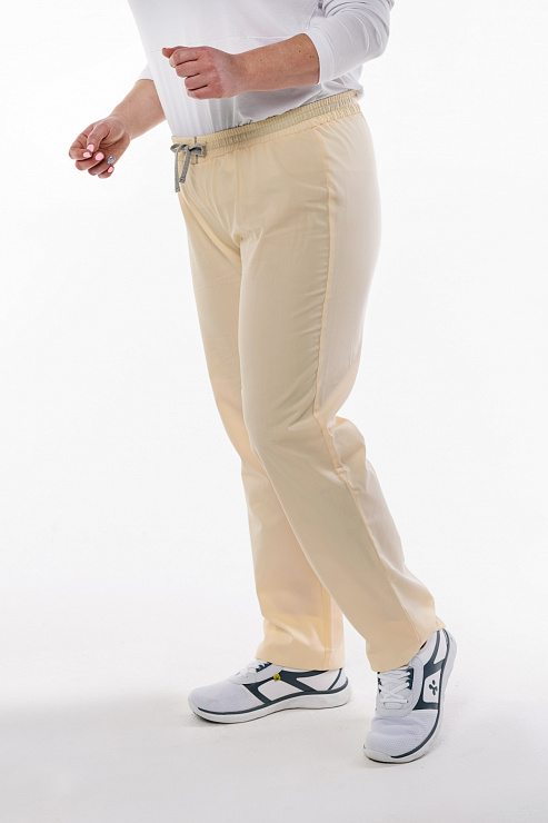 Брюки женские «Комфорт», крем, 46