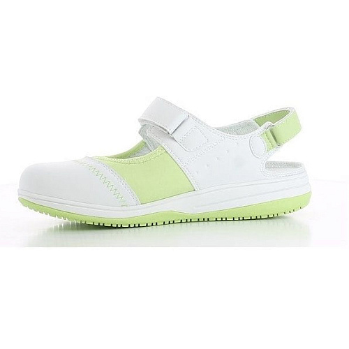 Туфли OXYPAS SALMA, женские, белый/зеленый, 36