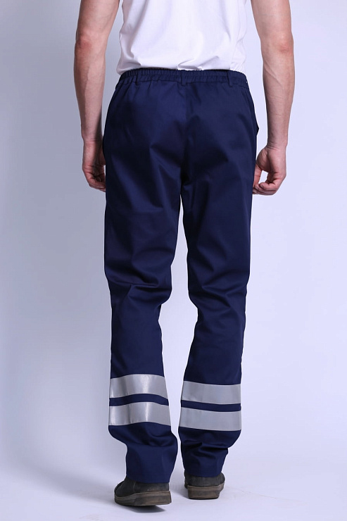 Брюки мужские «Скорая Помощь», темно-синий, 56-58