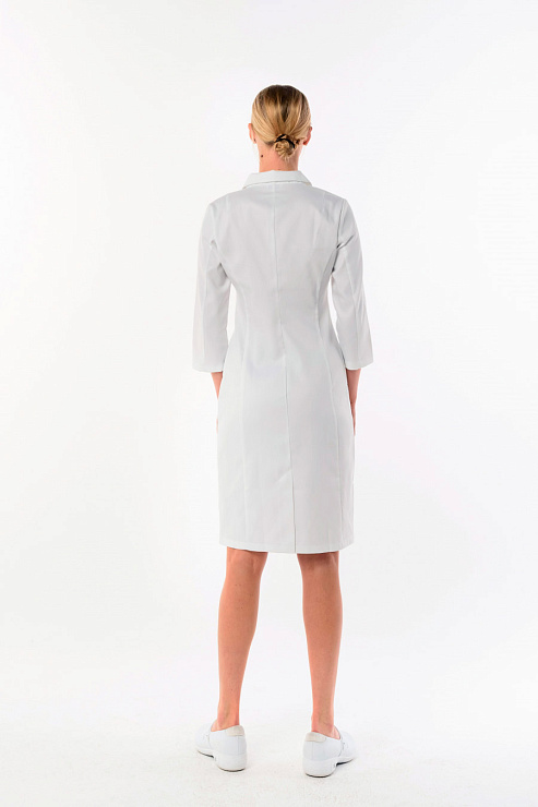 Халат женский «Элина», белый, 50