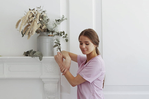 Блуза женская «Лонга», лаванда, 40