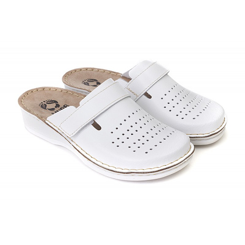 Сабо MUBB Comfort 160102, женские, белый, 41