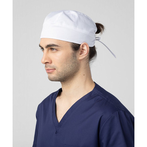 Шапочка медицинская Dr. Nice, белый