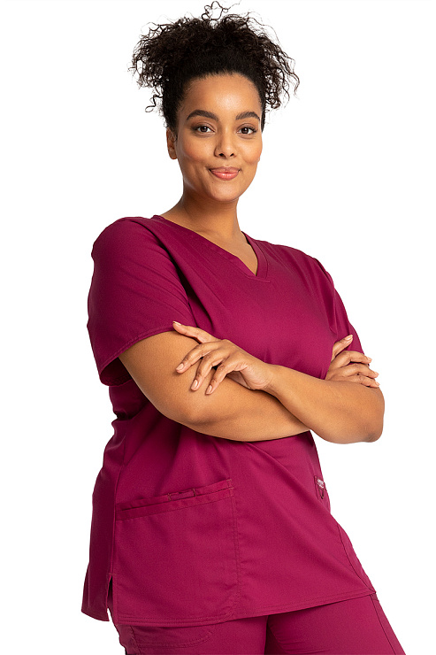 Топ женский Cherokee WW620, винный, S